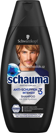 Schwarzkopf Schauma Shampoo Anti-Schuppen Intensiv, 400 ml