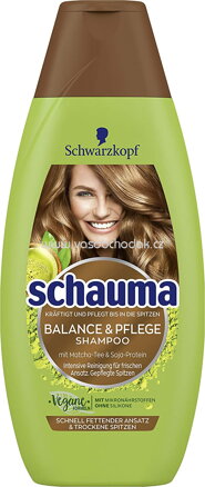 Schwarzkopf Schauma Shampoo Balance & Pflege, 400 ml