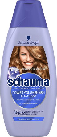 Schwarzkopf Schauma Shampoo Power Volumen 48H, 400 ml