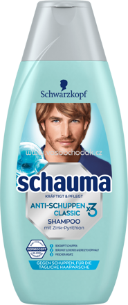 Schwarzkopf Schauma Shampoo Anti-Schuppen Classic, 400 ml