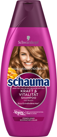 Schwarzkopf Schauma Shampoo Kraft & Vitalität, 400 ml