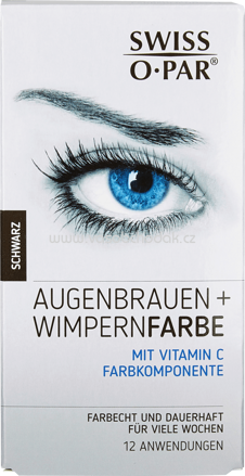 Swiss-o-Par Augenbrauen und Wimpernfarbe schwarz, 1 St