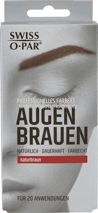 Swiss-o-Par Augenbrauenfarbe naturbraun, 1 St