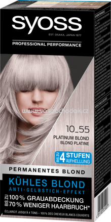 Syoss Haarfarbe Aufheller Kühles Blond Platinum Blond 10-55, 1 St