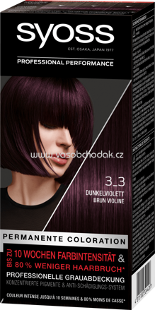 Syoss Haarfarbe Dunkelviolett 3-3, 1 St
