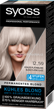 Syoss Haarfarbe Kühles Platinblond 12-59, 1 St