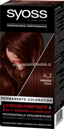 Syoss Haarfarbe Mahagoni 4-2 , 1 St