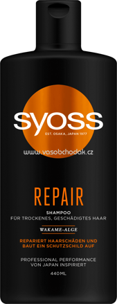 Syoss Shampoo Repair, 440 ml