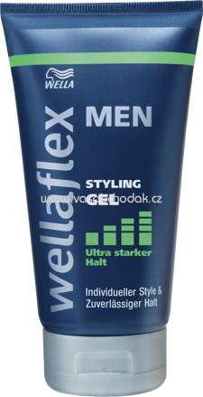 wellaflex MEN Styling Gel Ultra starker Halt, 150 ml