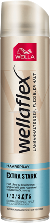 wellaflex Haarspray Extra starker Halt, 250 ml