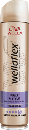 wellaflex Haarspray Fülle & Style Ultra starker Halt, 250 ml