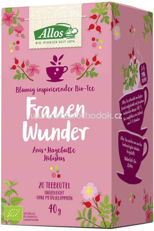 Allos Tee Frauen Wunder, 20 Beutel Allos Tee Frauen Wunder, 20 Beutel