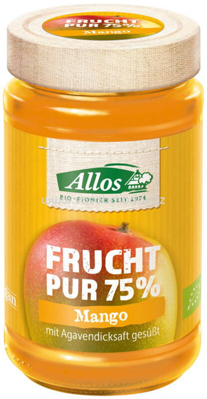 Allos Frucht Pur 75% Mango, 250g