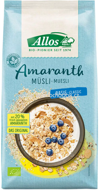 Allos Amaranth Basis Müsli, 1,5 kg Allos Amaranth Basis Müsli, 1,5 kg