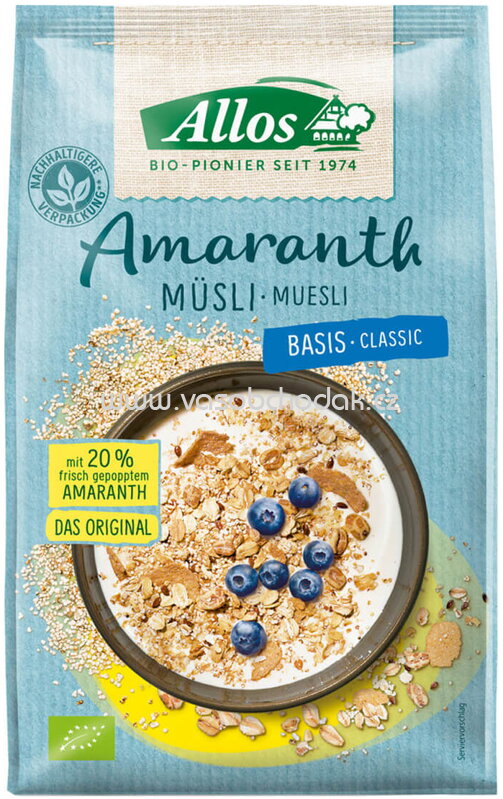 Allos Amaranth Basis Müsli, 375g