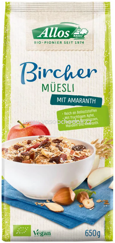 Allos Bircher Müsli, 650g