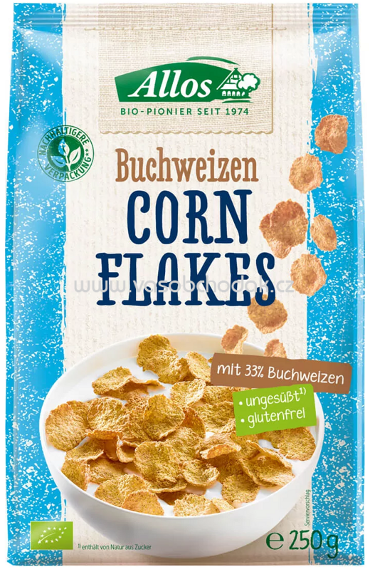 Allos Buchweizen Cornflakes, 250g Allos Buchweizen Cornflakes, 250g