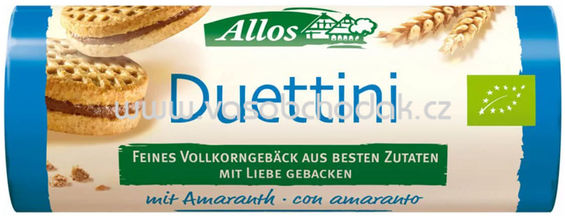 Allos Duettini Mini Doppelkekse, 90g