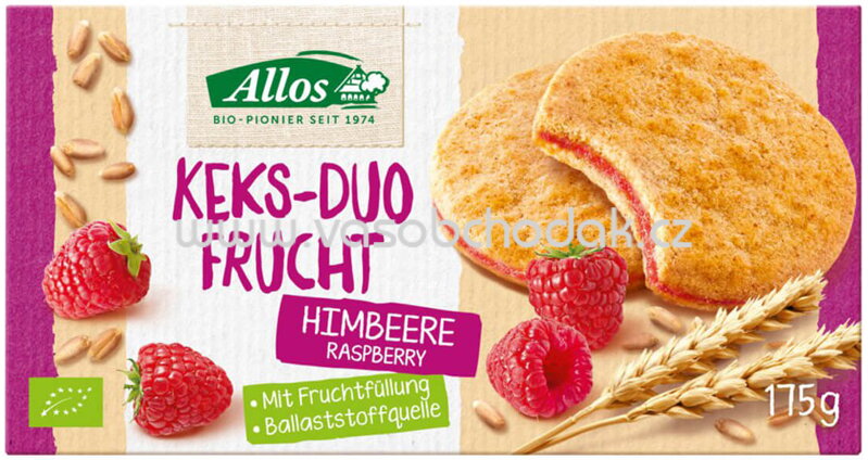 Allos Keks Duo Frucht Himbeere, 175g