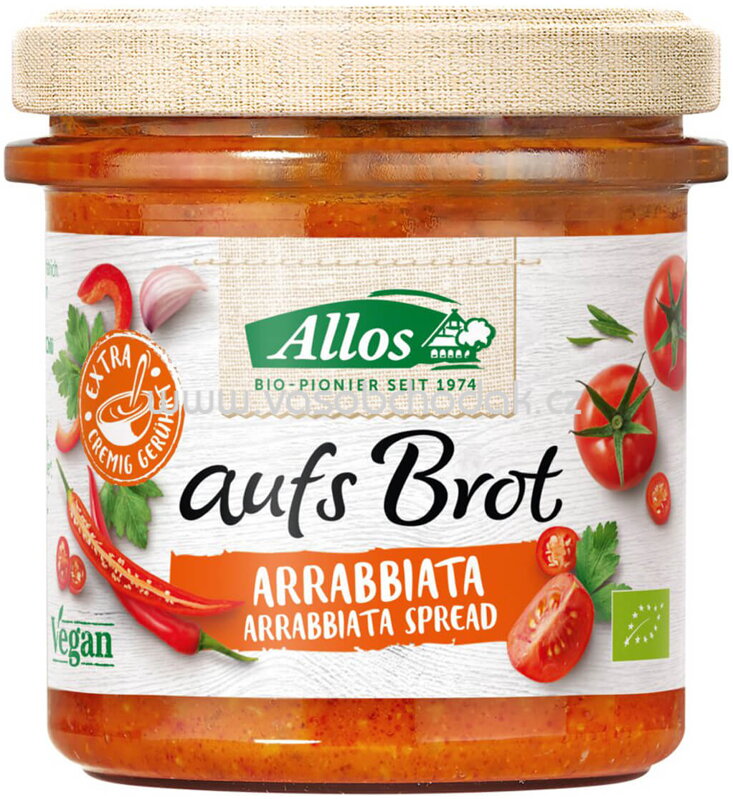 Allos aufs Brot Arrabbiata, 140g