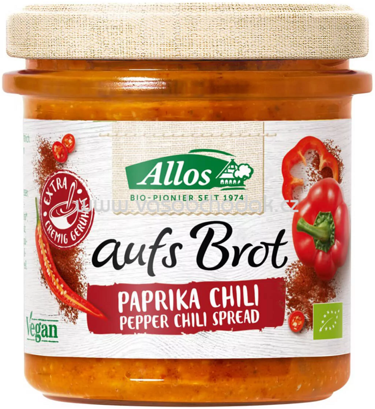 Allos aufs Brot Paprika Chili, 140g Allos aufs Brot Paprika Chili, 140g