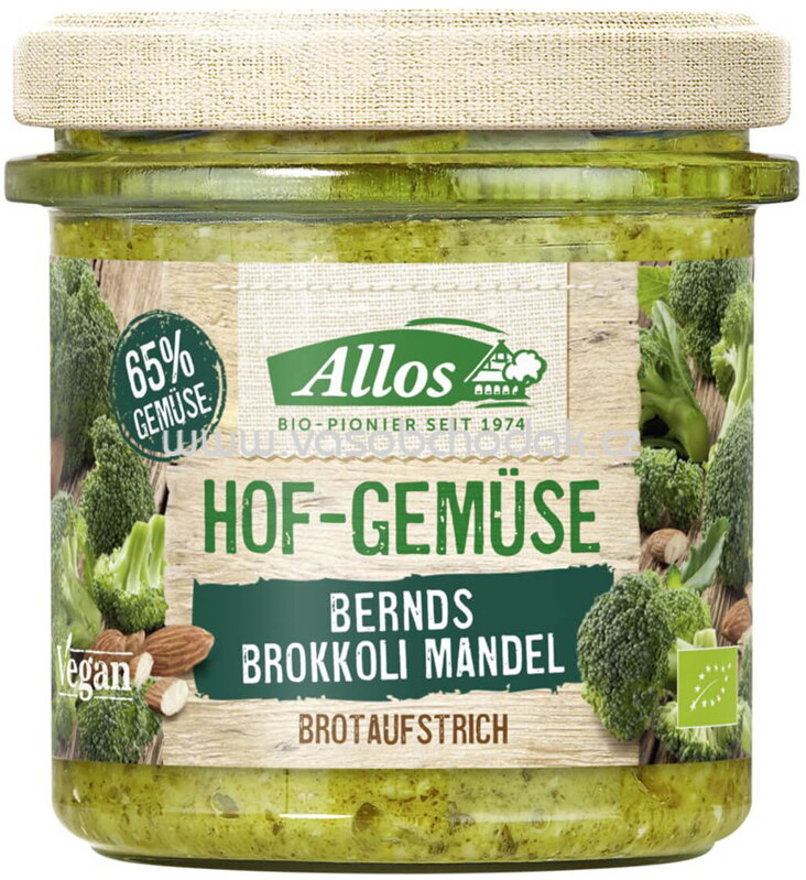 Allos Hof Gemüse Bernds Brokkoli Mandel, 135g