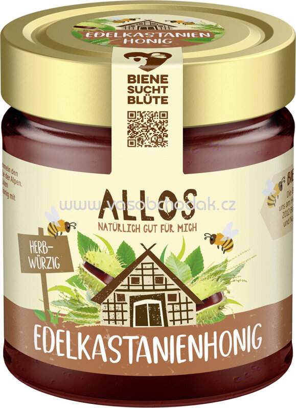 Allos Edelkastanienhonig, 500g