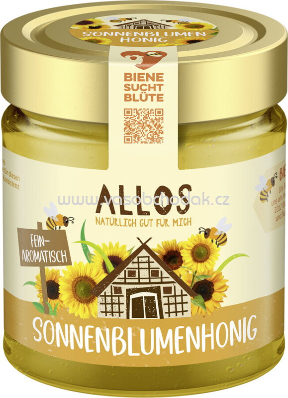 Allos Sonnenblumenhonig, 500g