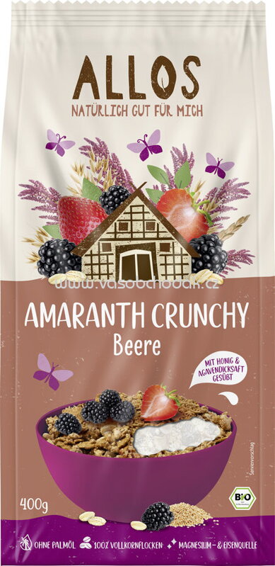 Allos Amaranth Crunchy Beerenfurcht, 400g