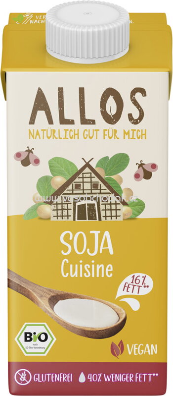 Allos Soja Cuisine, 16% Fett, 200 ml
