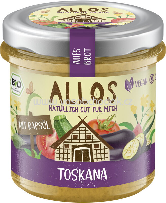 Allos aufs Brot Toskana, 140g