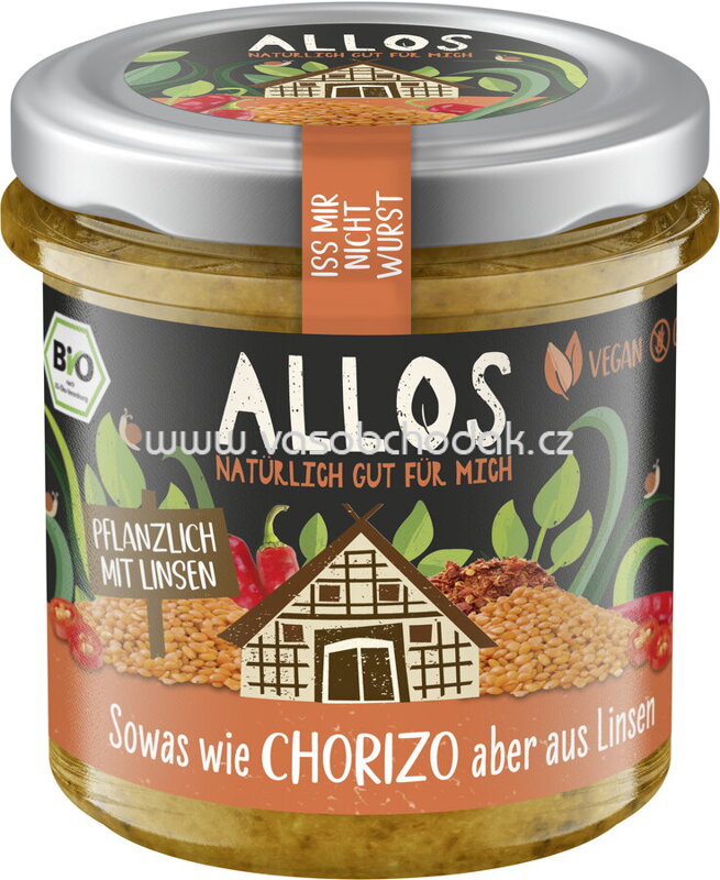 Allos Iss mir nicht Wurst Chorizo, 135g