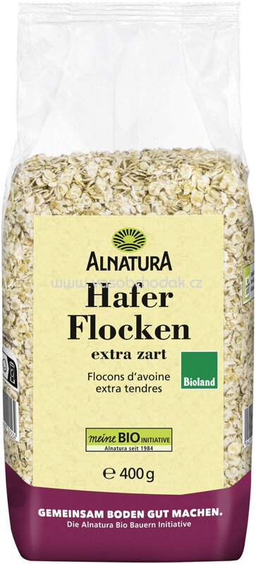 Alnatura Hafer Flocken extra zart, 400g