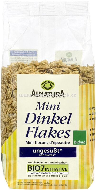 Alnatura Mini Dinkel Flakes, ungesüßt, 175g
