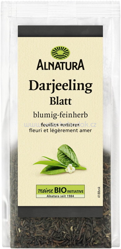Alnatura Darjeeling Blatt, 80g Alnatura Darjeeling Blatt, 80g