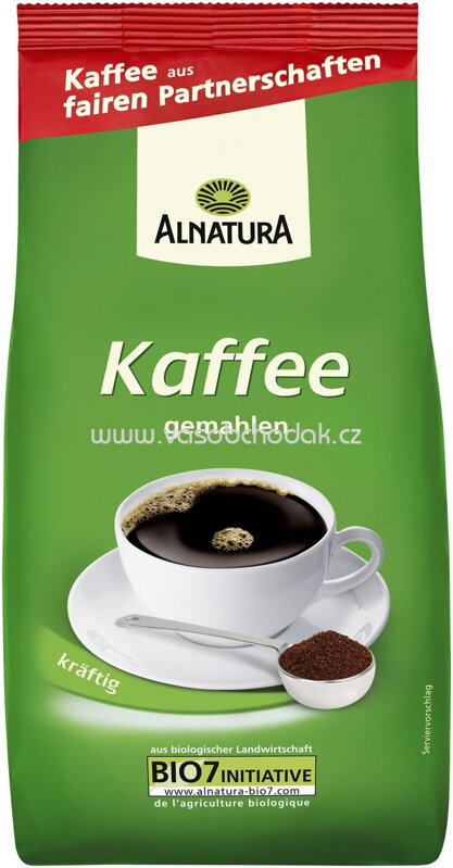 Alnatura Kaffee gemahlen, 500g