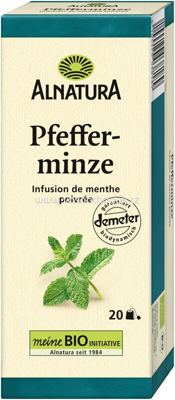 Alnatura Pfefferminz Tee, 20 Beutel