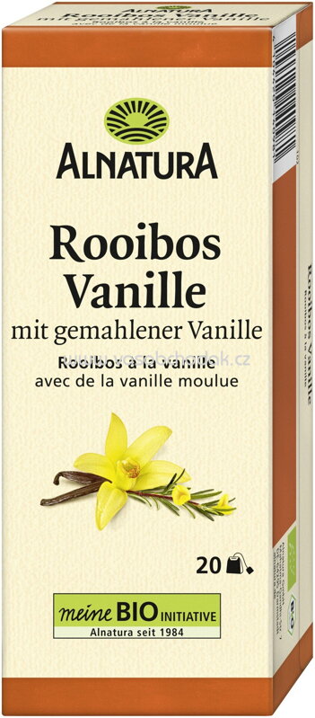 Alnatura Rooibos Vanille Tee, 20 Beutel Alnatura Rooibos Vanille Tee, 20 Beutel