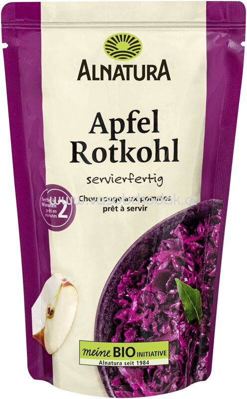 Alnatura Apfel Rotkohl, 400g