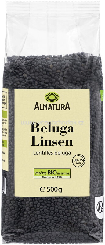 Alnatura Beluga Linsen, 500g