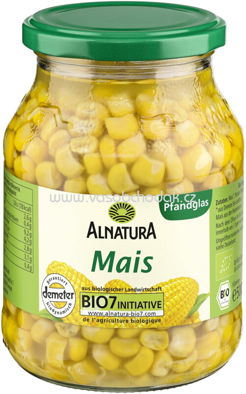 Alnatura Mais im Pfandglas, 500g Alnatura Mais im Pfandglas, 500g