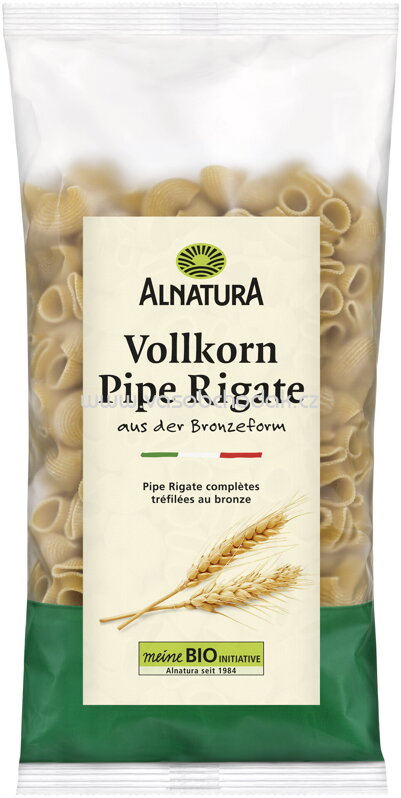 Alnatura Vollkorn Pipe Rigate, 500g