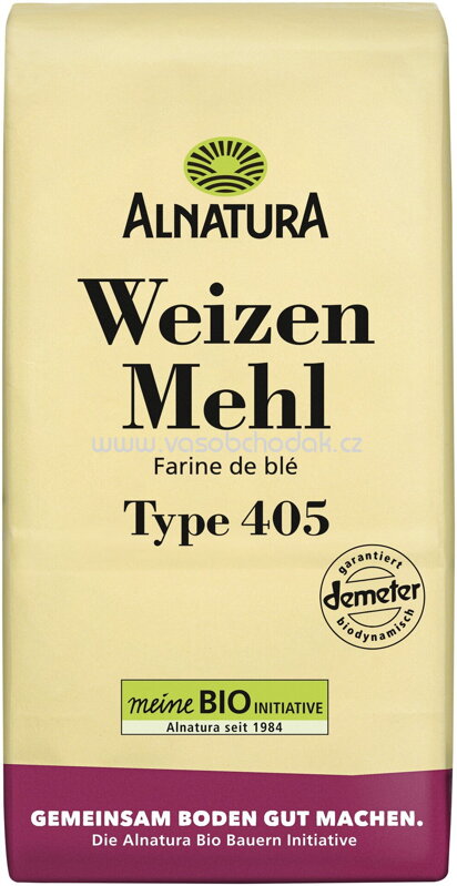 Alnatura Weizenmehl Type 405, 1kg Alnatura Weizenmehl Type 405, 1kg