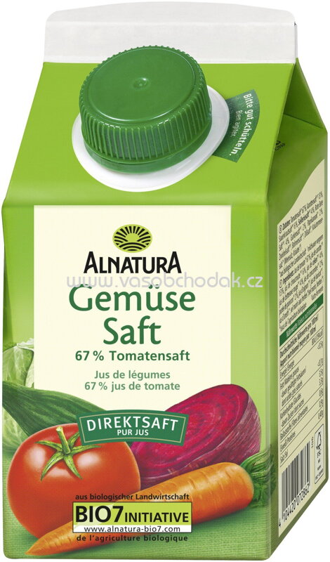 Alnatura Gemüsesaft, 500 ml Alnatura Gemüsesaft, 500 ml