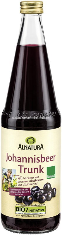 Alnatura Johannisbeer Trunk, 700 ml Alnatura Johannisbeer Trunk, 700 ml