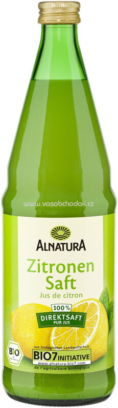 Alnatura Zitronensaft, 750 ml