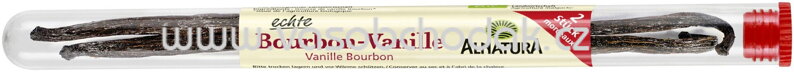 Alnatura Bourbon Vanilleschoten, 2 St Alnatura Bourbon Vanilleschoten, 2 St