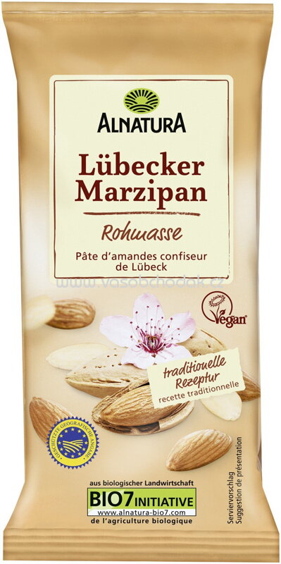 Alnatura Lübecker Marzipan, 200g Alnatura Lübecker Marzipan, 200g