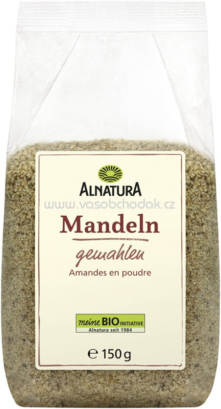 Alnatura Mandeln, gemahlen, 150g Alnatura Mandeln, gemahlen, 150g
