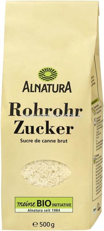 Alnatura Rohrohrzucker, 500g Alnatura Rohrohrzucker, 500g